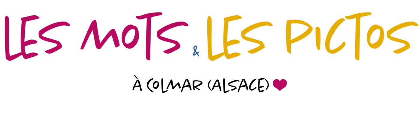 Les mots et les pictos© Formation à la faciltation graohique et à l'écriture narrative (storytelling) - Colmar (Alsace) - Grand Est