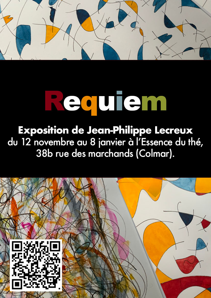 Affiche Exposition Requiem - 2025